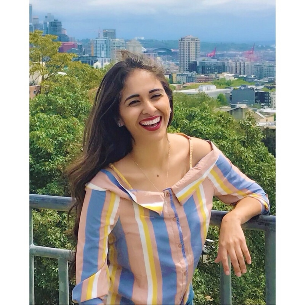 Blush’s Off the Shoulder Button Up Blouse